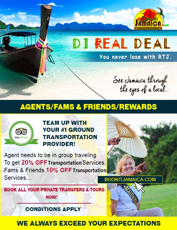 travel agent rates jamaica